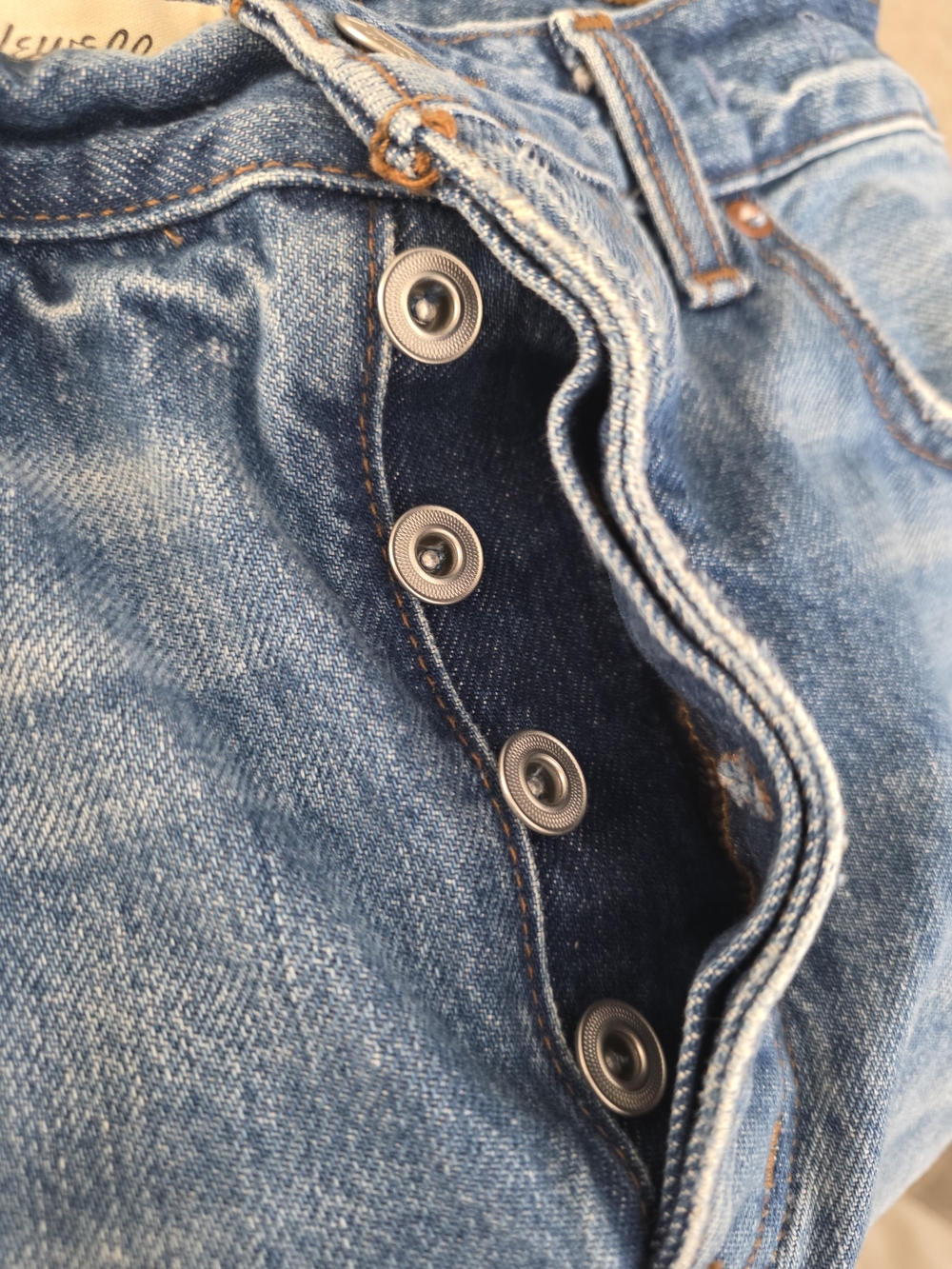Madewell Low Slung Baggy Denim Jeans 27 Tall - Picture 15 of 16